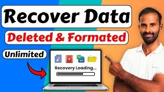 How to Recovery Unlimited Data for Free  Recover 1000+ GB Data for Free 💽