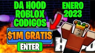 *2023* ¡TODOS LOS CÓDIGOS ACTUALIZADOS DE DA HOOD ROBLOX! FUNCIONANDO DICIEMBRE 2023 ROBLOX CÓDIGOS