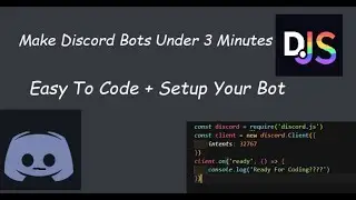 How to Make A Discord Bot in Just 3 Minute 2022 (Discord.js)