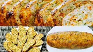 что приготовить из куриного мясо ! Рулет из куриного филе 2 варианта  / рецепт приготовления