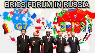 BRICS vs G7: CAN BRICS SURPASS G7 IN GLOBAL INFLUENCE AND POWER|BRICS FORUM IN RUSSIA 🇷🇺