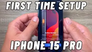 iPhone 15 Pro Max First Time Quick Set Up (Without SIM)