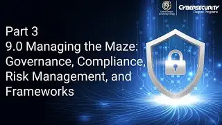 Part 3 - 9.0 Managing the Maze - Governance, Compliance, Risk Management