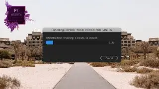 Export videos FASTER from PREMIERE PRO CC!