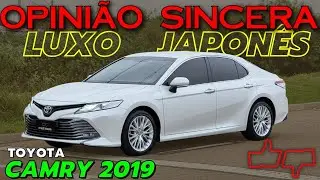 Toyota CAMRY 2019: É BOM mesmo? Corolla V6 de luxo! Preço, consumo, problemas, equipamentos. Vale?