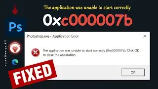 FIX -  The application was unable to start correctly (0xc000007b) | Microsoft Edge vcruntime140.dll