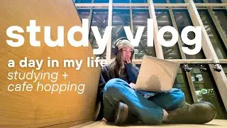 a productive study day in the life! | med student study vlog