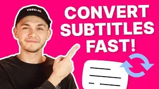 How to Convert Subtitle Files (FREE)