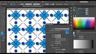 patron de motivo en illustrator