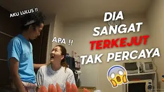 ISTRI KU SANGAT TERKEJUT BAHAGIA SETELAH TAU AKU DI TERIMA KERJA !!