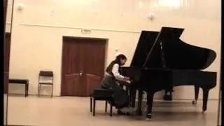 J S Bach Sinfonia 3 Part Invention Nr 12 in A Dur BWV 798 Anastasia Chzhan 10 years old