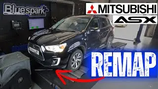 Mitsubishi ASX 2.2 DI-D 4 147bhp/150ps Custom ECU Remap with Dyno Test