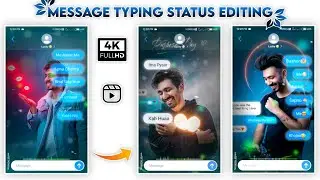 New Kinemaster Video Editing | Message Typing Text Lyrics Trending Status Video Editing Kinemaster