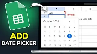 How to Add a Calendar Date Picker in Google Sheets - Easy Guide