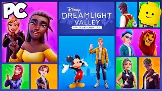 Disney Dreamlight Valley Demo: Avatar Designer Tool - PC Gameplay Character Creation