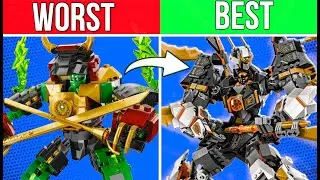 Ranking the LEGO Ninjago Mechs of 2024 | (Worst to Best!)