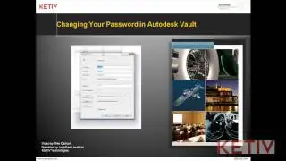 How to Change Your Autodesk Vault Password