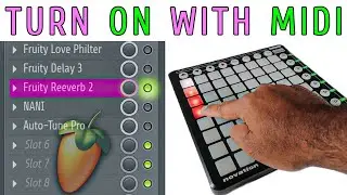 FL Studio Performance Mode Tip -  Activate FX Slots With MIDI Controls