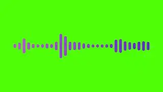 Audio Visualisers on Green Screen