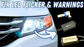 Fix Honda Odyssey DRL Warning & Flickering With A CANBus Decoder