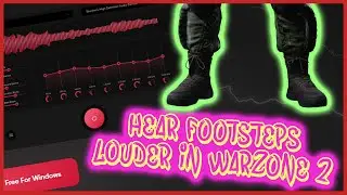 HEAR FOOTSTEPS LOUDER In BO6 Warzone / Fortnite / Any Game For FREE!! This PC App Is Free To Use!