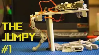 The Jumpy | Part #1 | Design and 3D Printing | 4-legged Pet Robot | DIY Small Intelligent Robot Dog