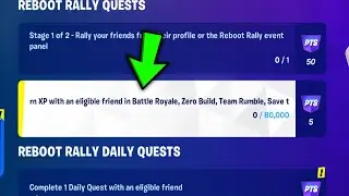 Earn XP with an eligible friend in Battle Royale, Zero build, Team Rumble, Save the World