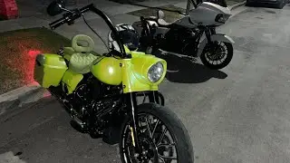 SLIDN ONE OF THE FASTEST ROADGLIDES IN LA + BROKE THE BELT DRIVE!!
