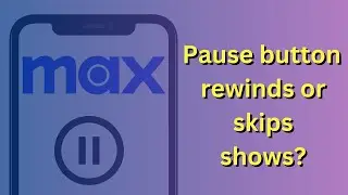 How to fix Max app 'pause' button rewinding or skipping back shows on Roku
