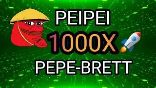 💥BIG BANG💥 PEIPEI COIN MAJOR LISTINGS || 1000X SOON || NEXT BRETT OR PEPE ??? 🚀🚀🚀