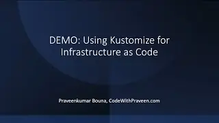 Kustomize Demo: KCNA Exam Prep