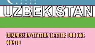 Business Invitation in Uzbekistan | Process and Cost #uzbekistan #Tashkent