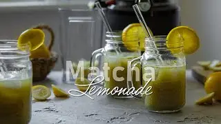 🍋 Matcha Lemonade Using Kuvings AUTO10 Hands-Free Slow Juicer