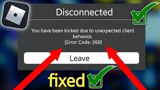 Как исправить ошибку Roblox Disconnected Error Code 268 || Исправить ошибку Roblox