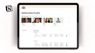 How to track relationship commitments using @Notion  | Notion Relationship Tracker