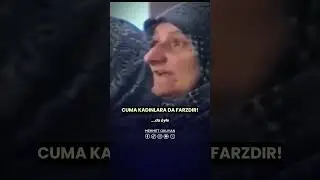 Cuma Namazı Kadınlara Farzdır! Prof. Dr. Mehmet OKUYAN