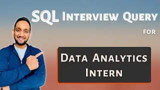 SQL Interview Query for Data Analyst