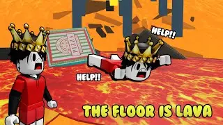 The Floor is Lava:  Makakaligtas kaya ako? 😂 || Roblox Tagalog