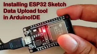 Installing ESP32 Sketch data upload tool in Arduino IDE