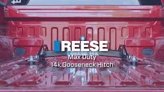 REESE® Max Duty 14K Gooseneck Hitch - Tow A Gooseneck Trailer With Your Half Ton Truck