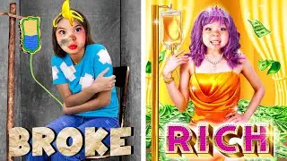 Rich Girl Vs Broke Kid in The Hospital | Funny Situations Popular Vs Unpopular Ideas by Crafty Hacks