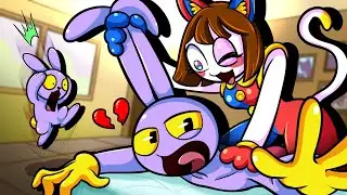 POMNI Massages JAX, But EARS?! | THE AMAZING DIGITAL CIRCUS Animation | POMNI LOVE STORY