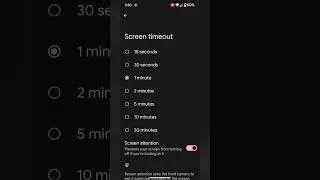 How to Change Screen Timeout on Google Pixel 8 and Pixel 8 Pro #shorts #pixel8pro