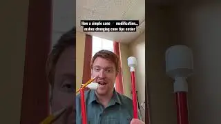 A Great White Cane Modification 