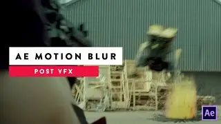 After Effects - Add Motion Blur to CG Renders | VFXHUT