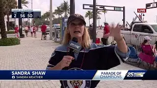 Florida Panthers Championship Victory Parade Sunday at 11 a.m.