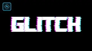 Photoshop Tutorial: How to create the glitch text effect in just a few steps