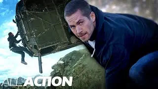 Brian OConner Saves Ramsey | Furious 7 (2015) | All Action