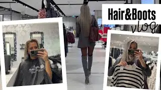 Hair Toning | Art Museum | New Boots in Shops | Vlog