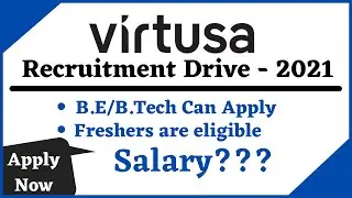 Virtusa OffCampus Drive 2021!Hiring Freshers For Associate Engineer|#Virtusa|#Capgemini|#IBM|#ITJobs